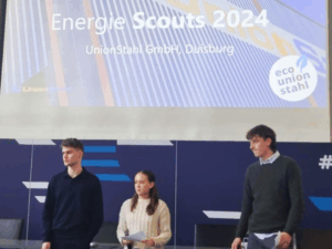 EnergieScouts von UnionStahl erhalten Auszeichnung für innovative Energieeffizienz-Projekte