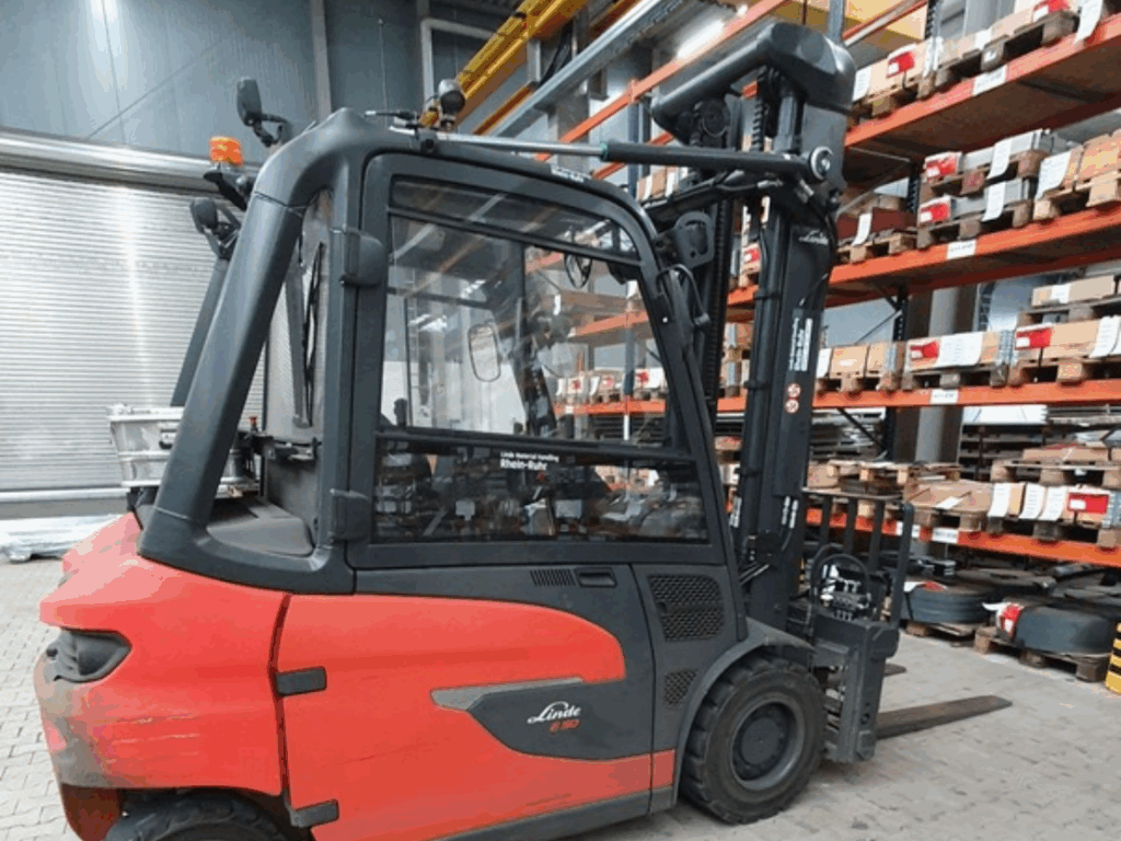 Elektrostapler bei UnionStahl im Einsatz – nachhaltige Logistik zur Reduktion von CO₂-Emissionen