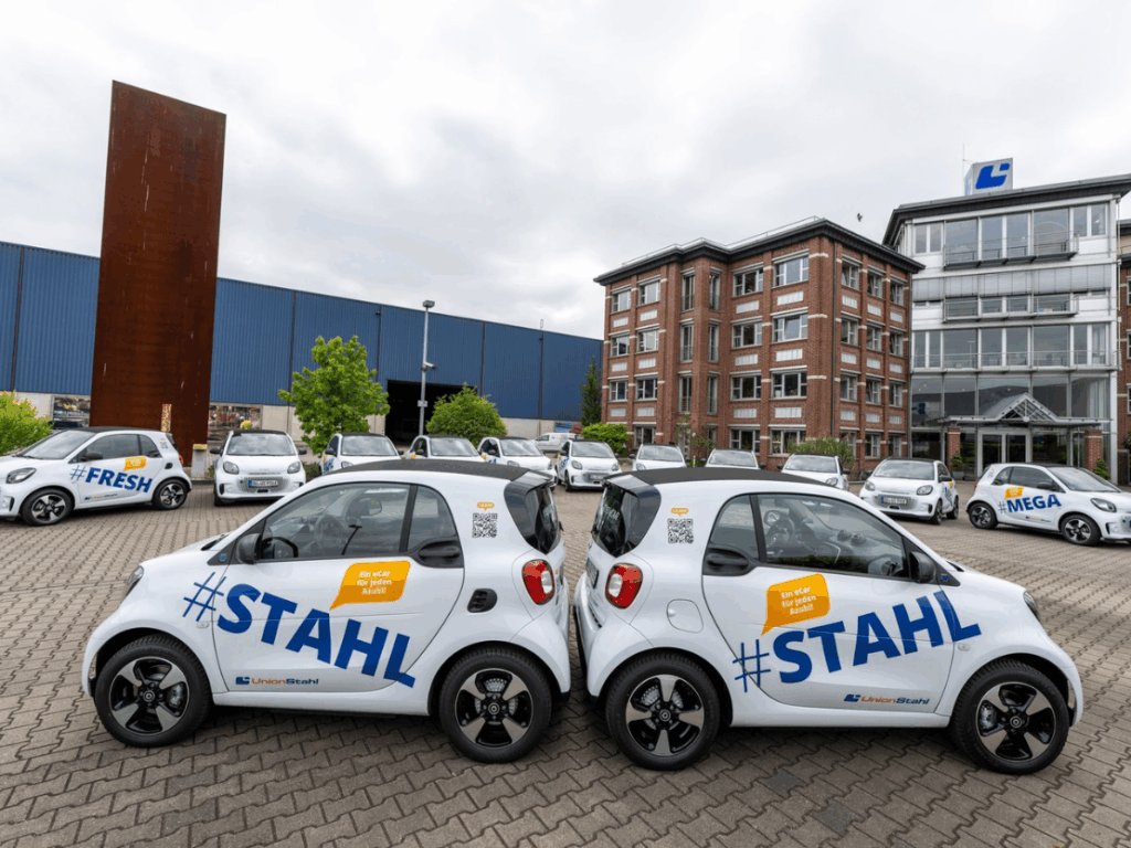 Elektromobilität und Nachhaltigkeit bei UnionStahl durch EU-Förderung zur Reduktion von CO₂-Emissionen