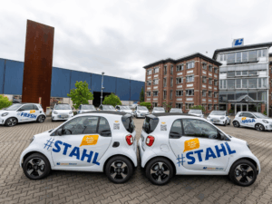 Elektromobilität und Nachhaltigkeit bei UnionStahl durch EU-Förderung zur Reduktion von CO₂-Emissionen