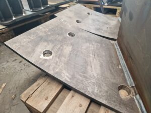 Best practice: Welded assemblies: Lifting bucket cut-out